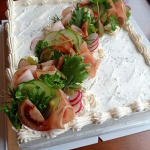 Võileivatort köögiviljadega 2kg